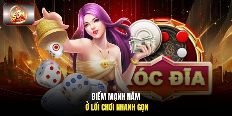 Điểm mạnh nằm ở lối chơi nhanh gọn Điểm mạnh nằm ở lối chơi nhanh gọn
