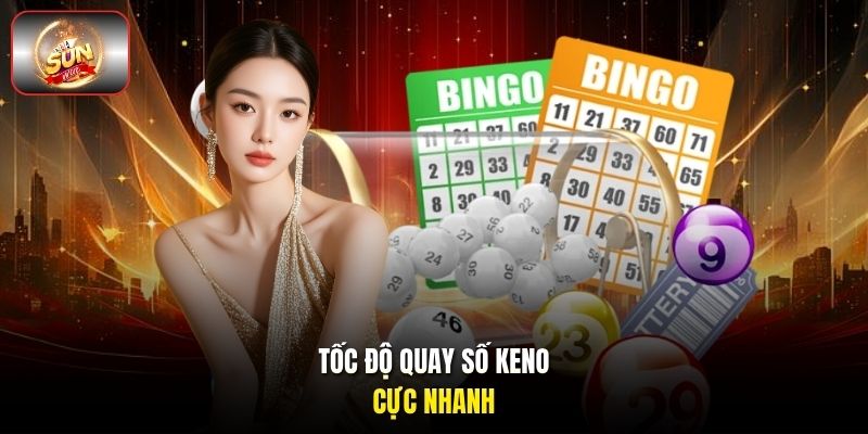 Tốc độ quay số Keno cực nhanh. Tốc độ quay số Keno cực nhanh.