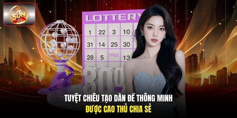 Tuyệt chiêu tạo dàn đề thông minh được cao thủ chia sẻ